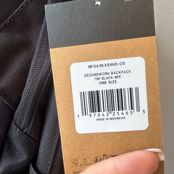 The North Face GroundWork Backpack TNF Black-NPF, One Size. - Picture 4 of 15